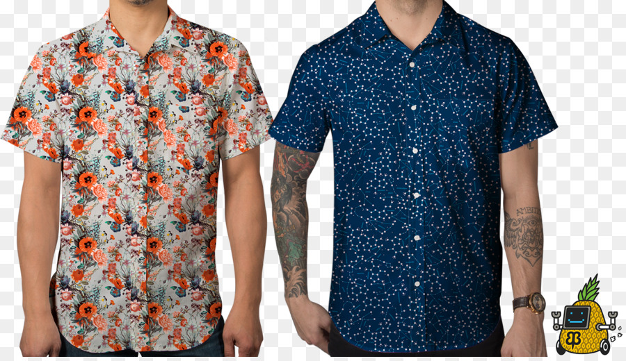 Camisas Estampadas，Floral PNG