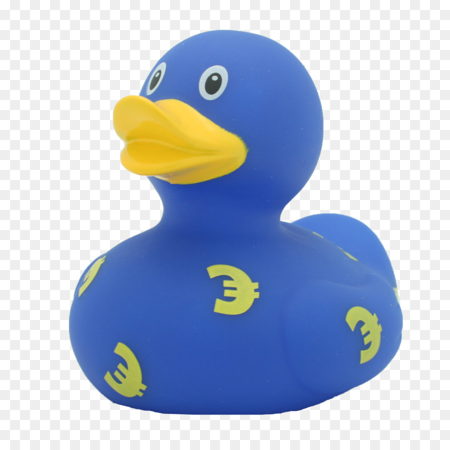 Pato De Borracha Azul，Banho PNG