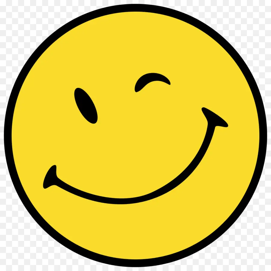 Smiley Piscando，Face PNG