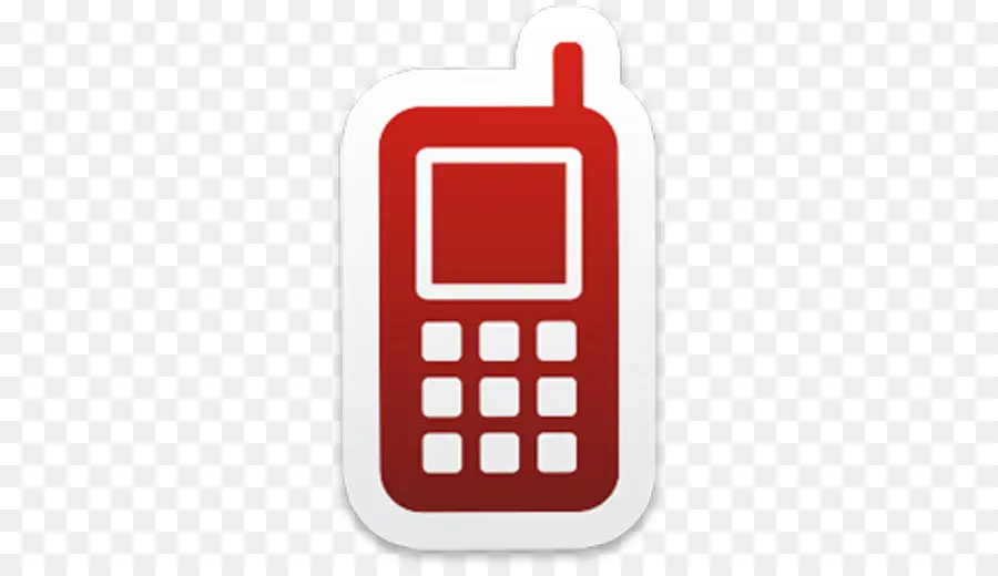 Telefone Vermelho，Móvel PNG