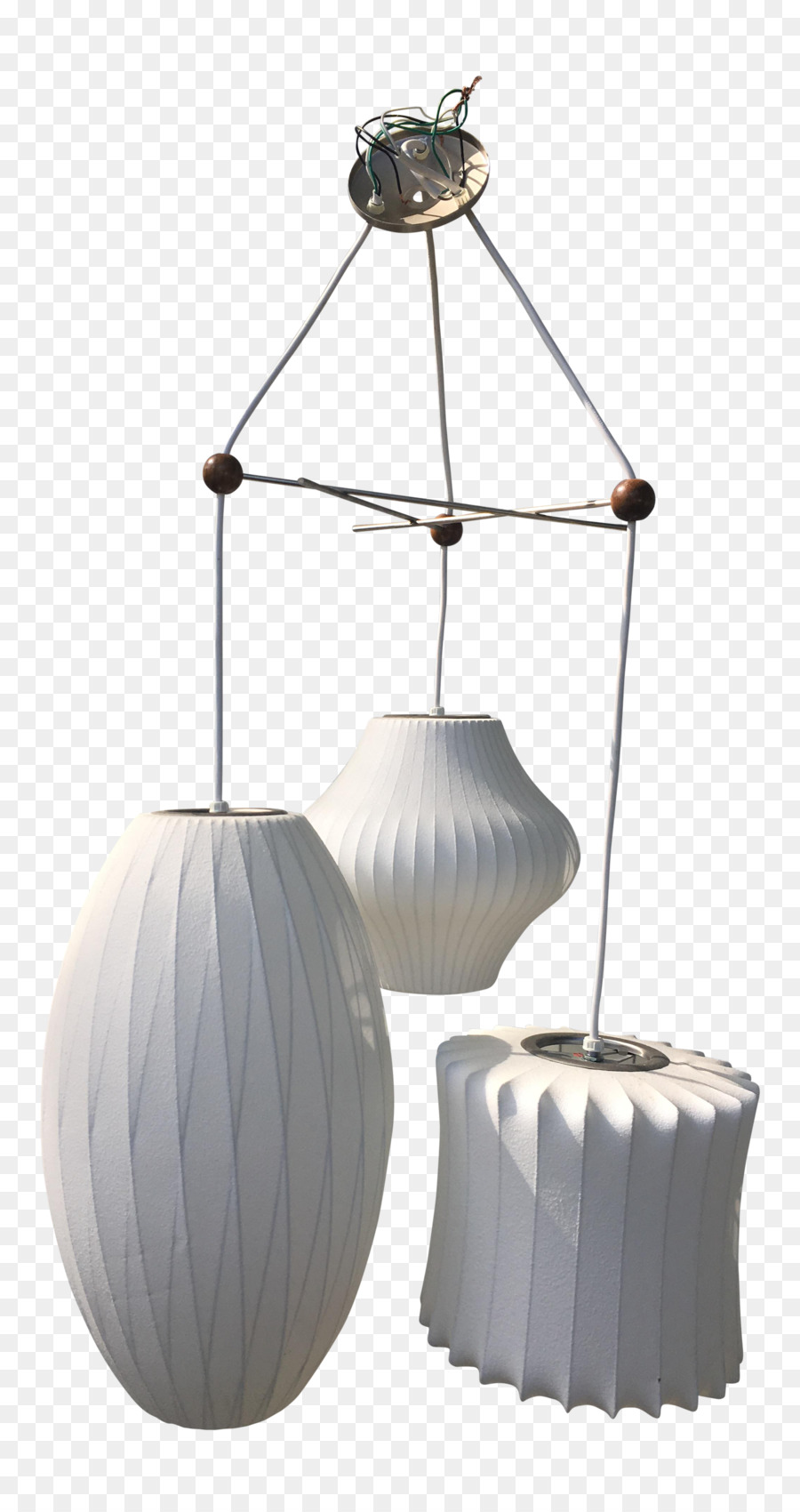 Lâmpadas Suspensas，Branco PNG