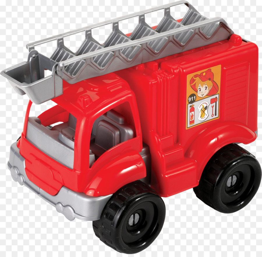 Caminhão De Bombeiros De Brinquedo，Vermelho PNG