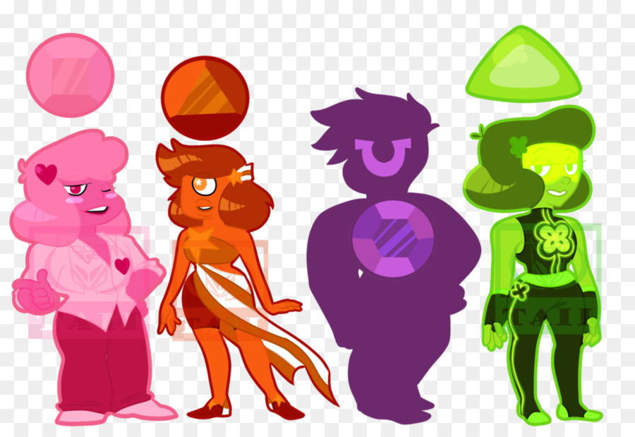 Personagens Coloridos，Rosa PNG