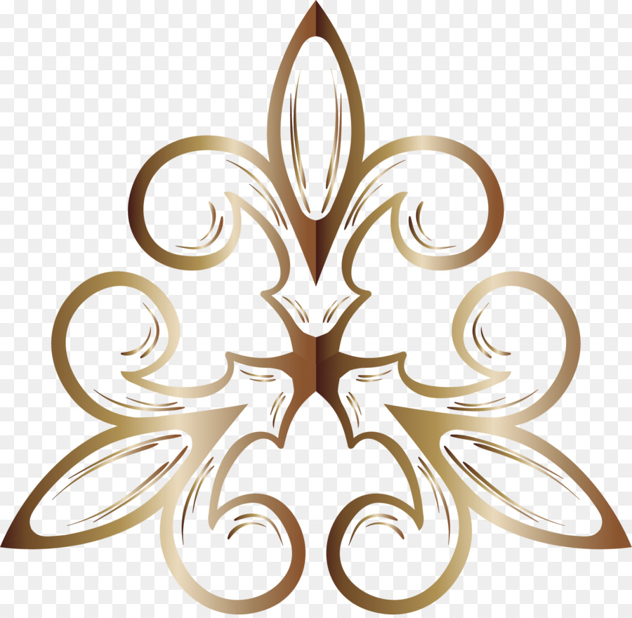 Emblema Dourado，Ornamento PNG