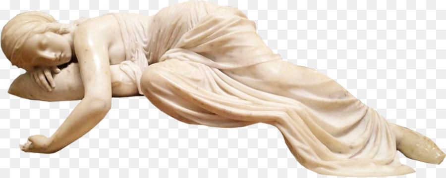 Estátua De Mulher Adormecida，Reclinado PNG