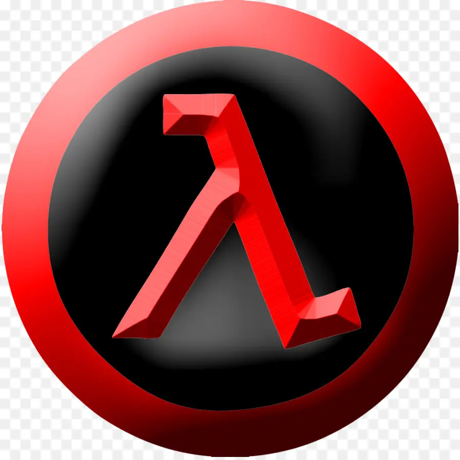 Símbolo Lambda，Vermelho PNG