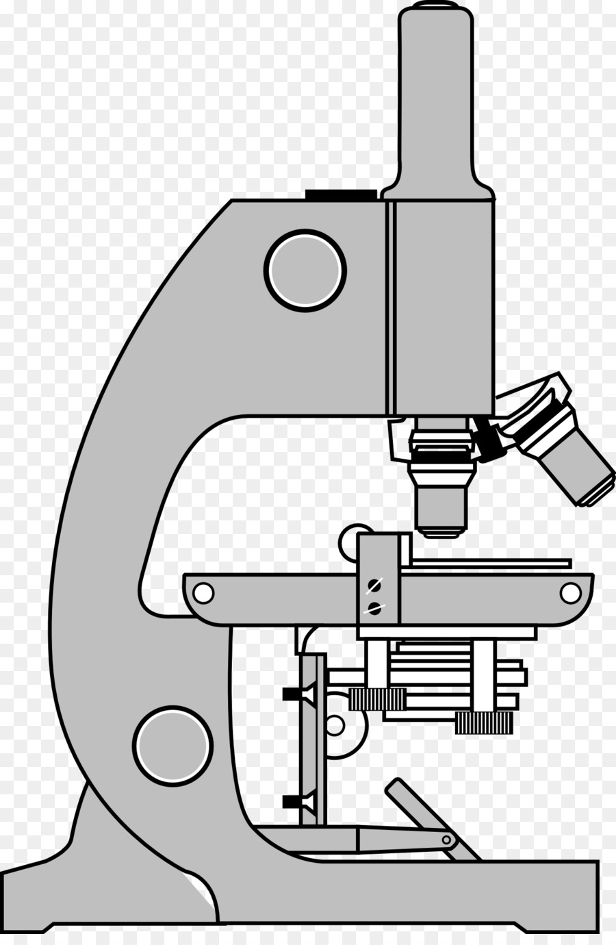 Microscópio，Lente PNG