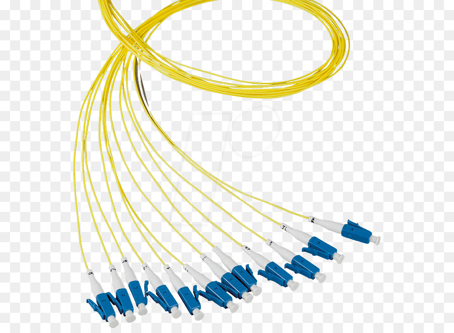 Cabos De Fibra óptica，Conectores PNG