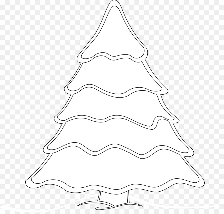 árvore De Natal, Preto E Branco, Natal png transparente grátis