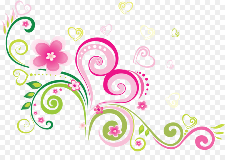 Desenho Floral，Flores PNG