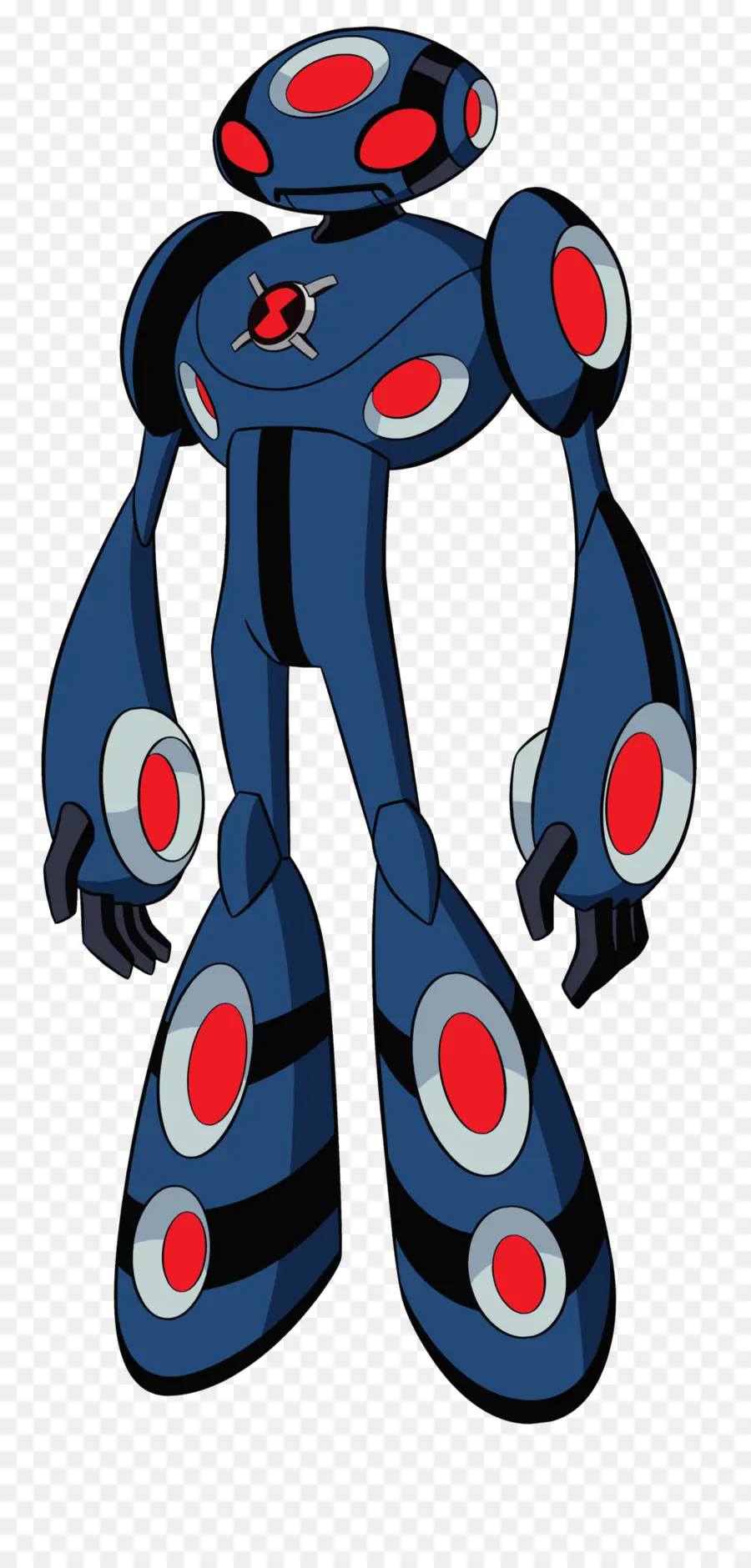 Robô Azul，Desenho Animado PNG