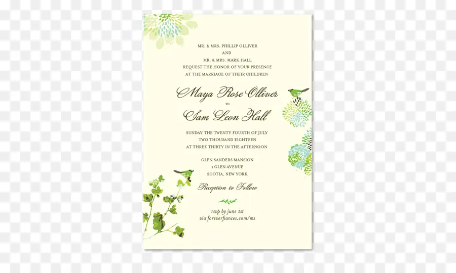 Convite De Casamento，Papel PNG