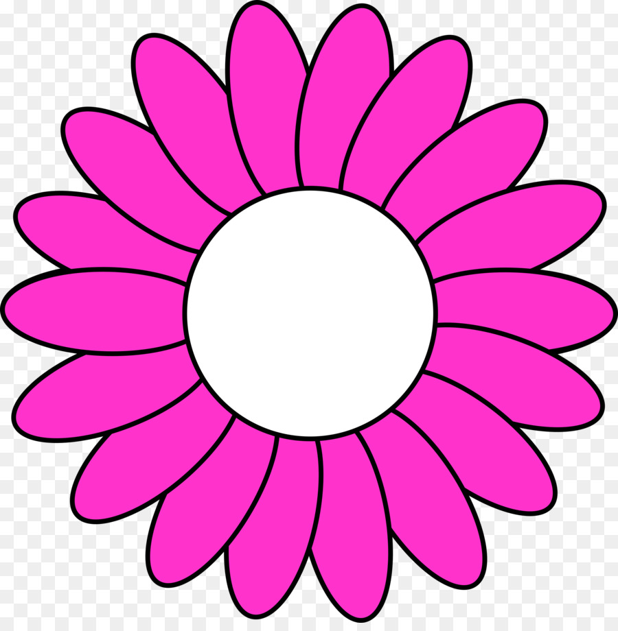 Moldura De Flores，Roxo PNG