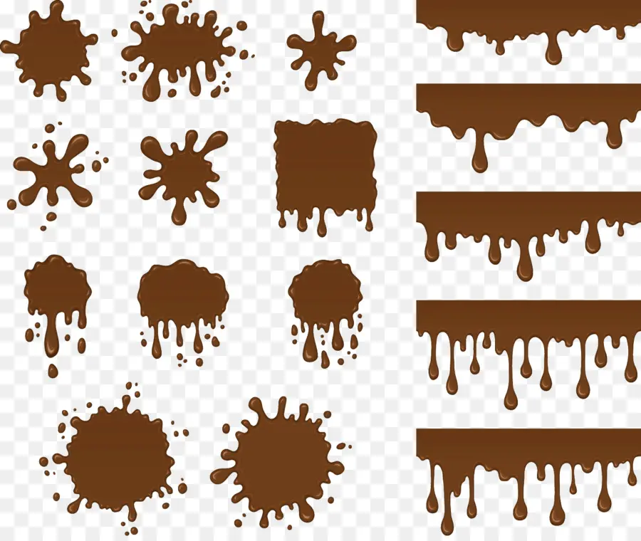 Gotas De Chocolate，Chocolate PNG