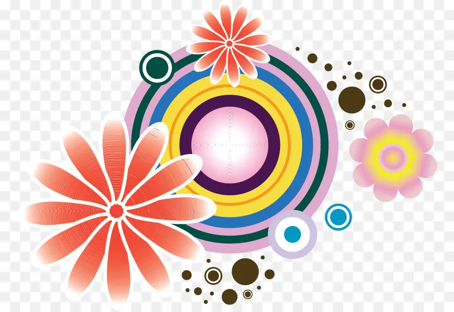 Design Floral，Flor PNG