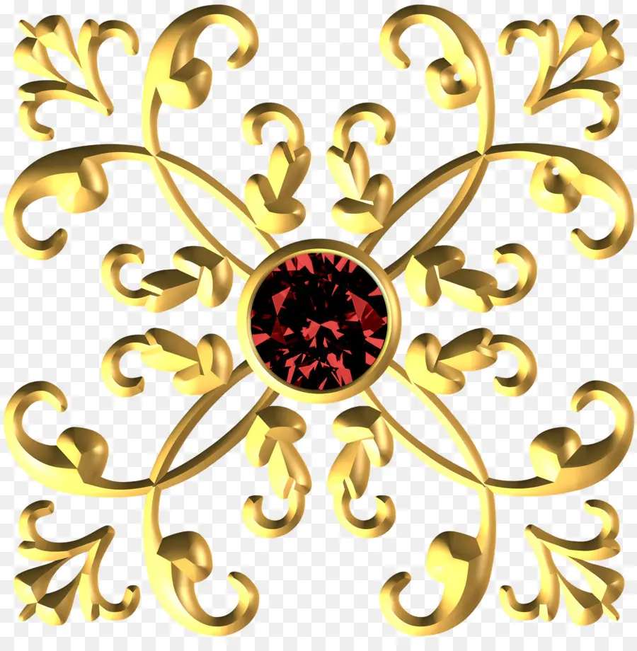 Ornamento，Ouro PNG