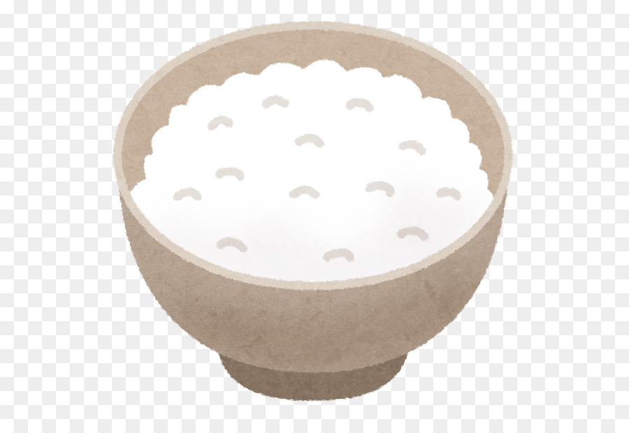 Tigela De Arroz，Branco PNG