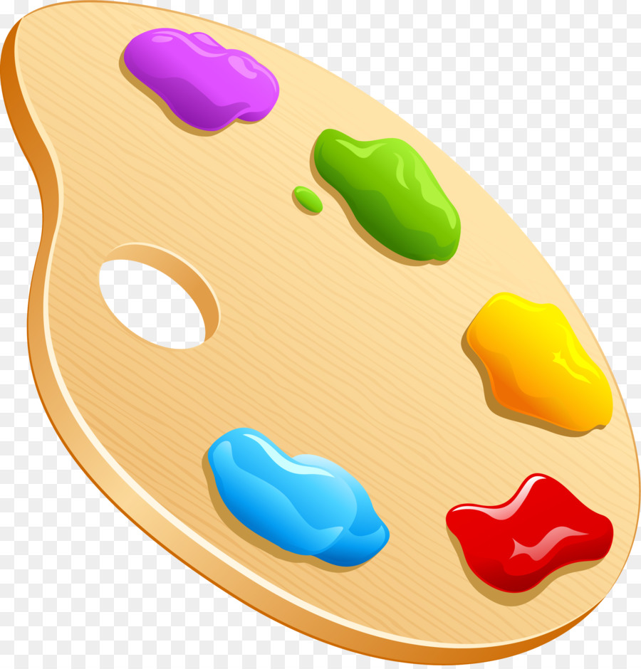 Paleta De Pintura，Cores PNG