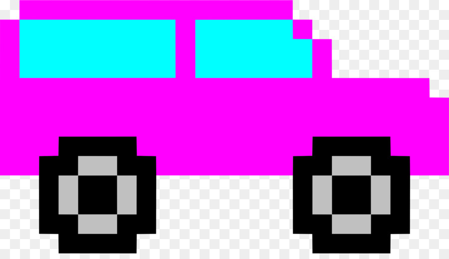 Carro，Pixel Art PNG