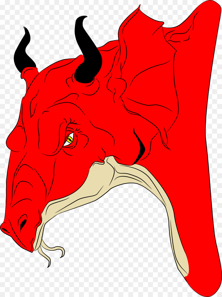 Vermelho，Dragão PNG