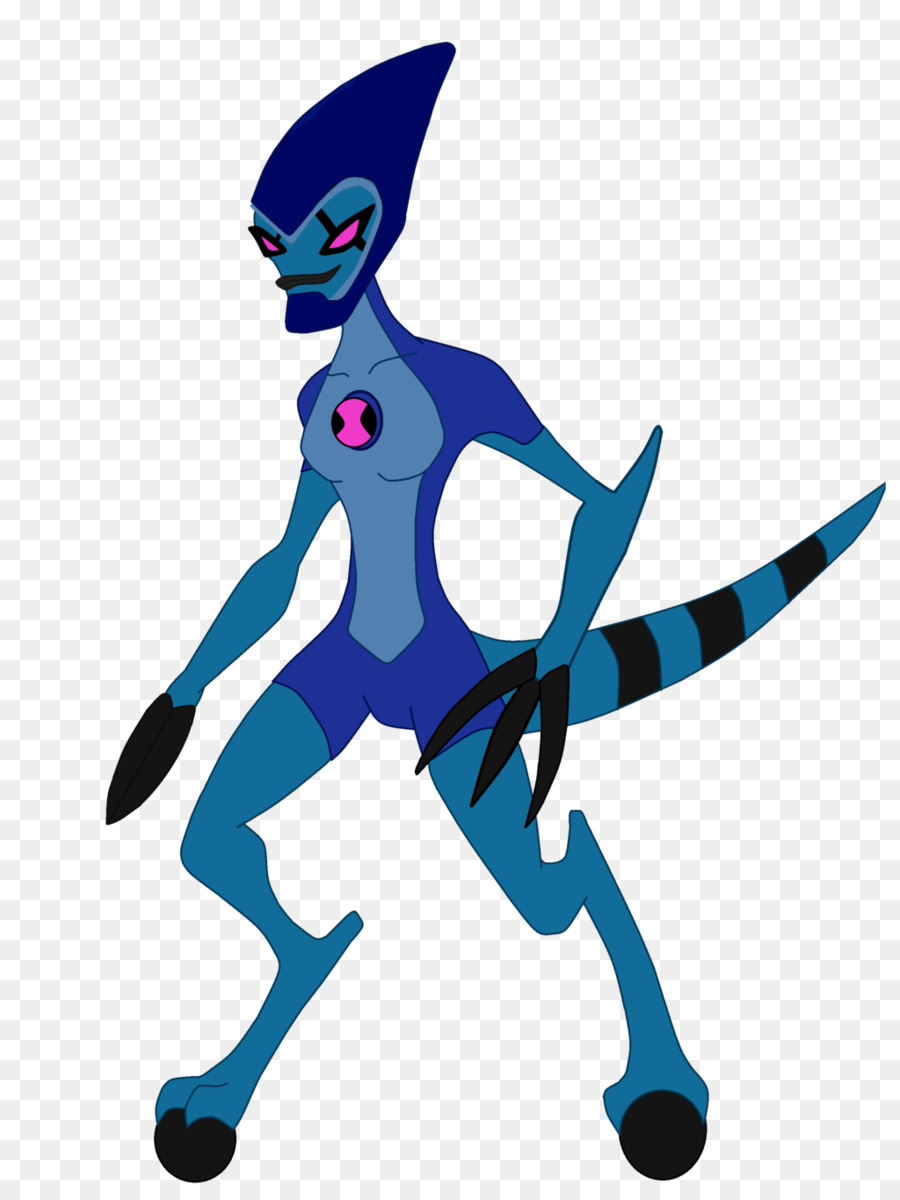 Alienígena Azul，Magro PNG