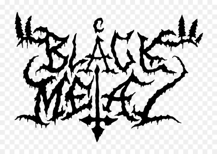 Logotipo Do Metal Preto，Texto PNG