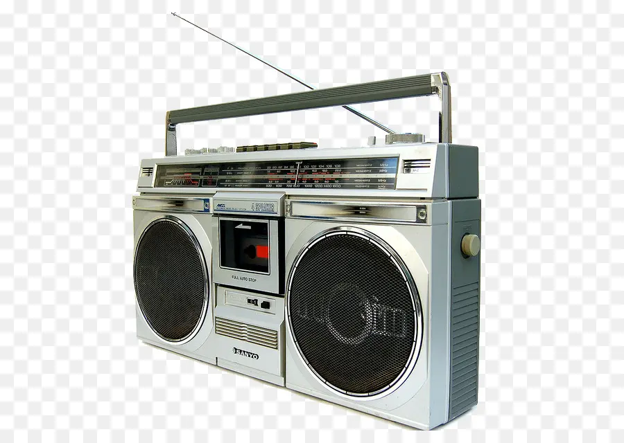 Anos 1980，Boombox PNG