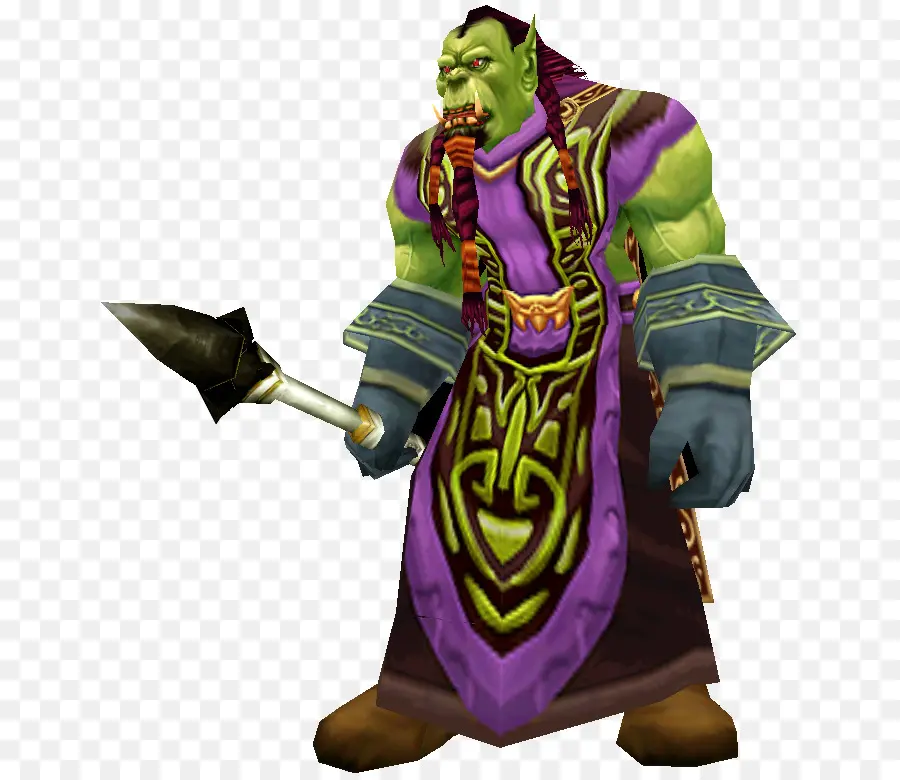 Personagem Orc，Verde PNG