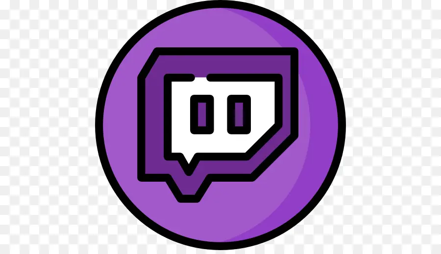 Logotipo Do Twitch，Roxo PNG