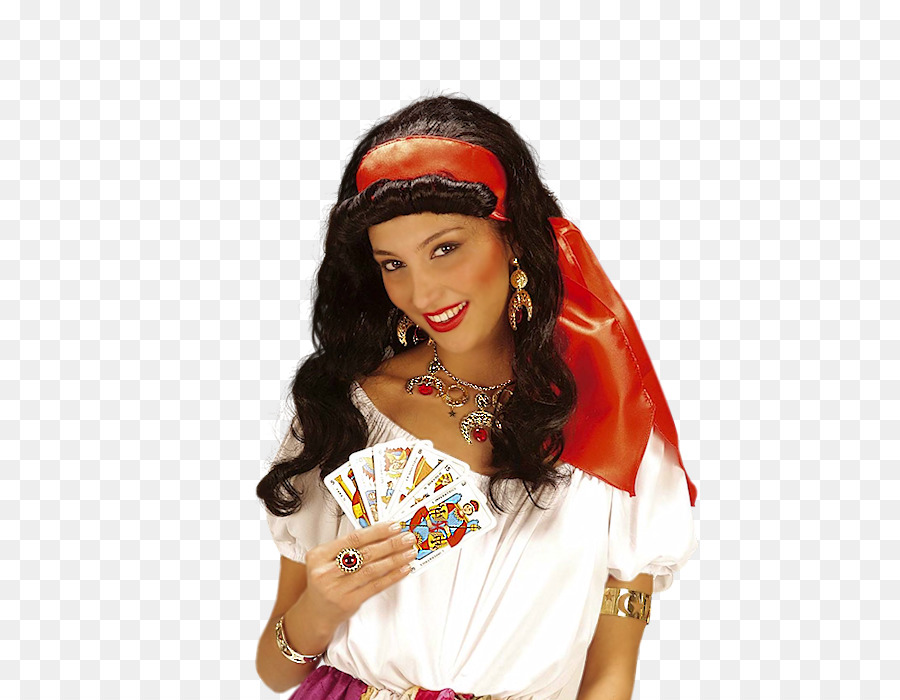 Mulher Com Cartas De Tarô，Cartomante PNG