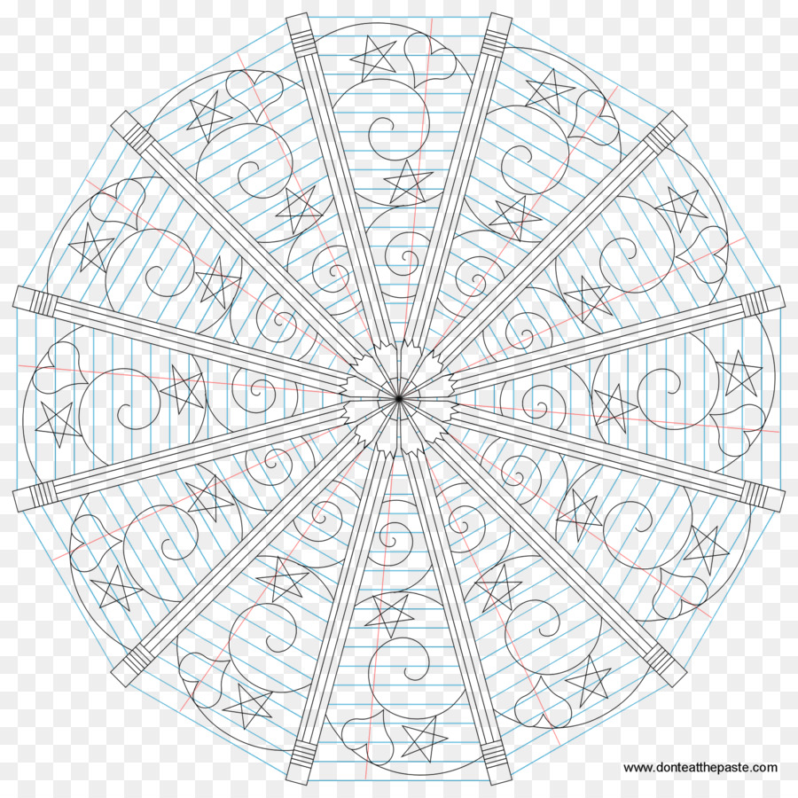 Mandala，Livro De Colorir PNG