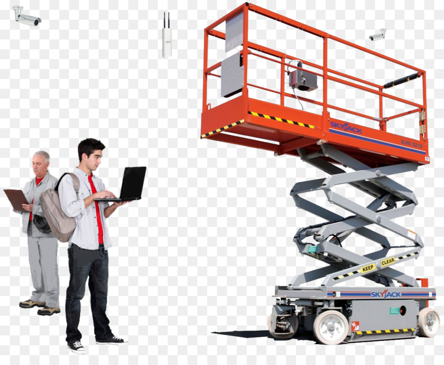 Plataformas De Trabalho Aéreo，Elevador PNG