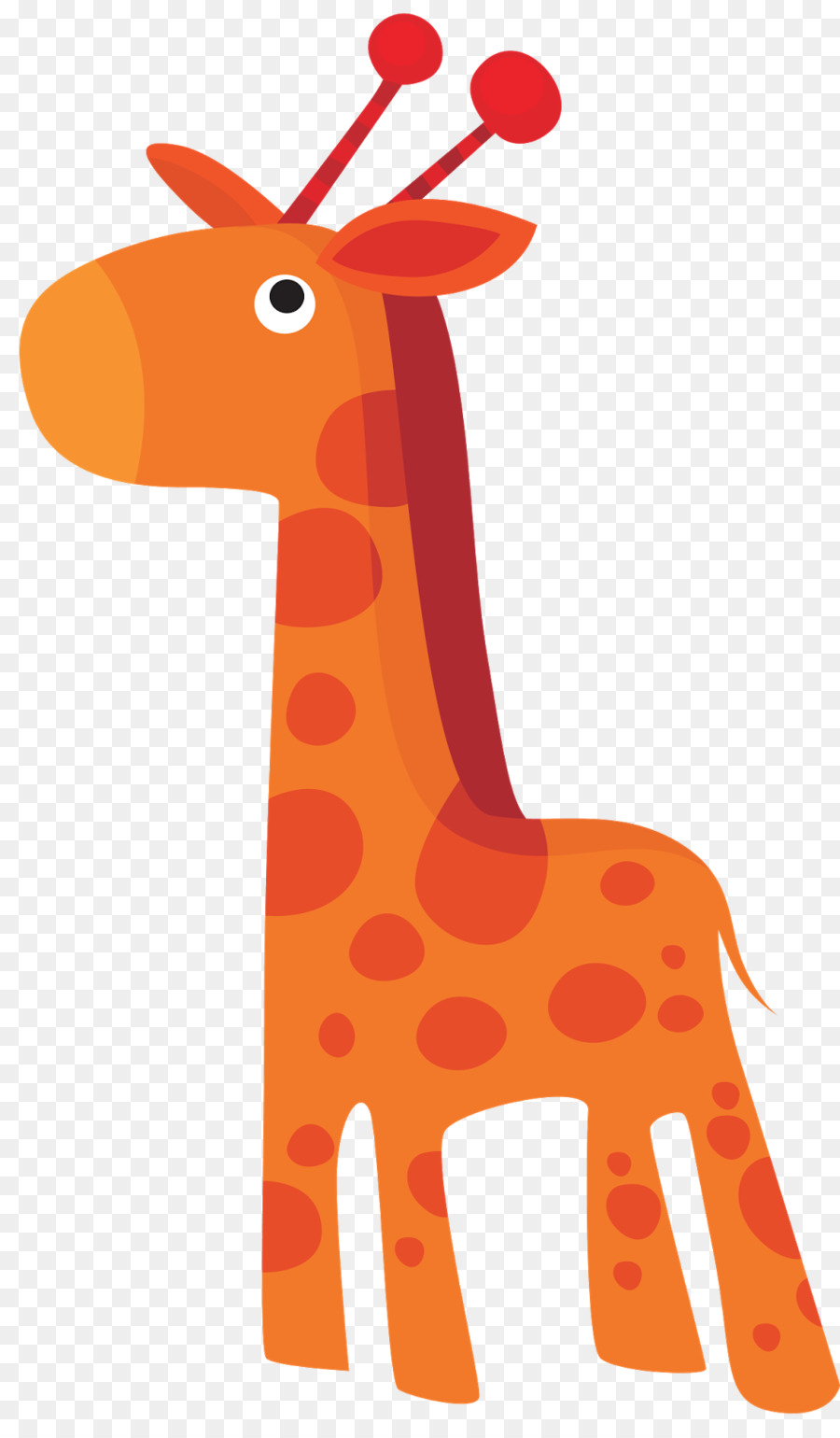 Girafa Laranja，Animal PNG