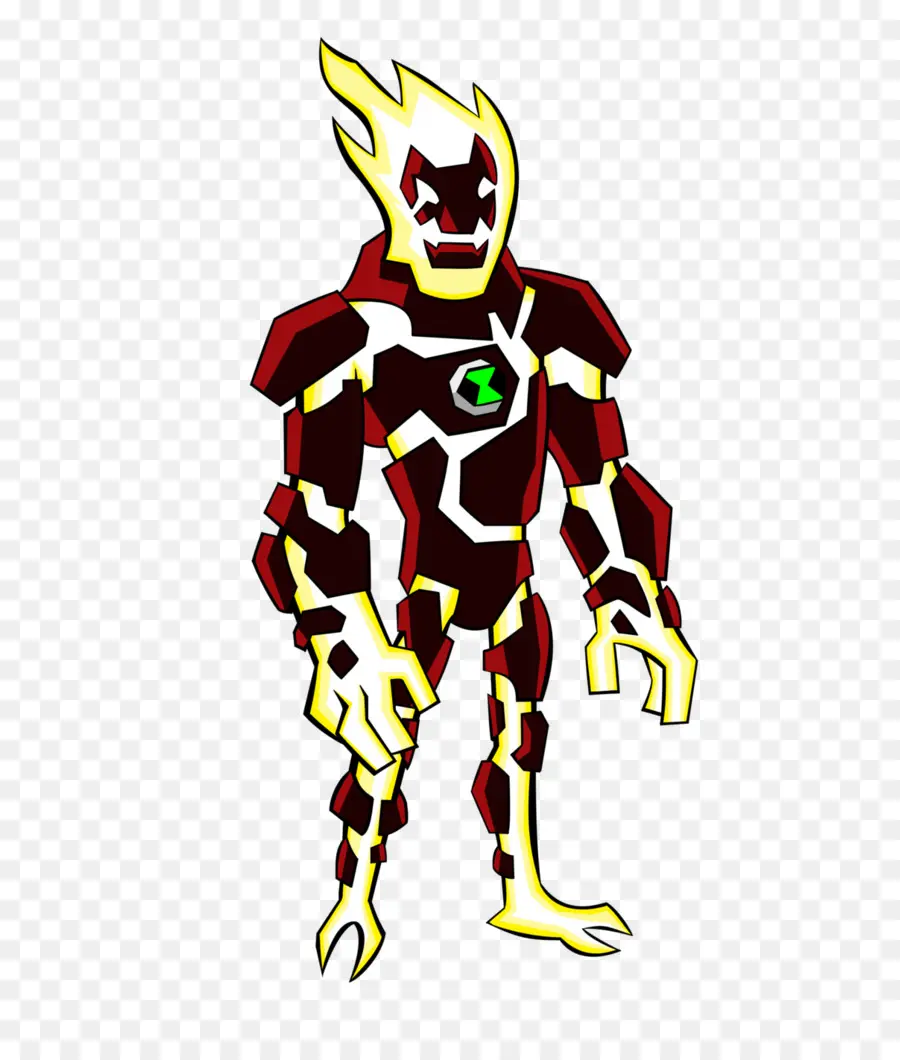 Ben 10 Omniverse，Heatblast PNG