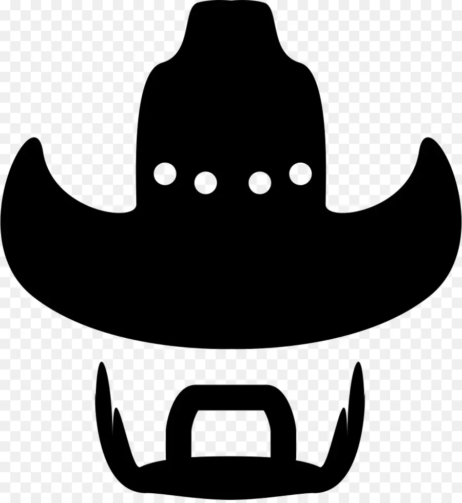 Chapéu E Bigode De Cowboy，Ocidental PNG