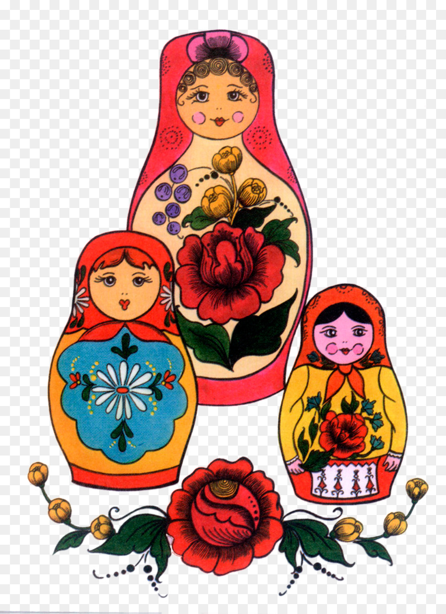 Boneca Matryoshka，Brinquedo PNG