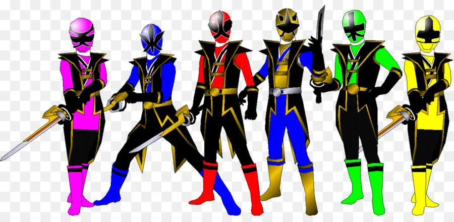 Power Rangers Super Samurai，Power Rangers Temporada 18 PNG