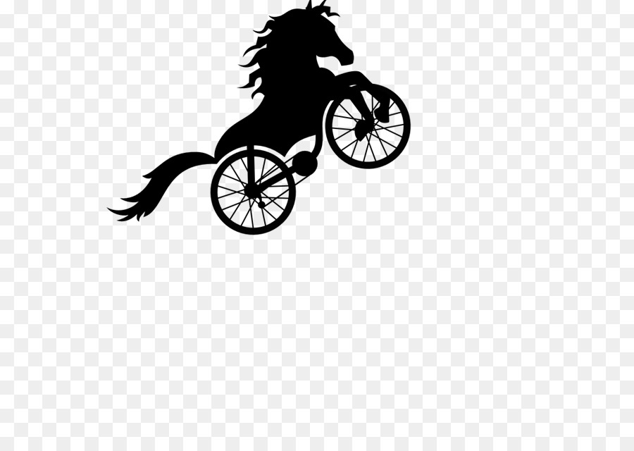 Cavalo，Bicicleta PNG