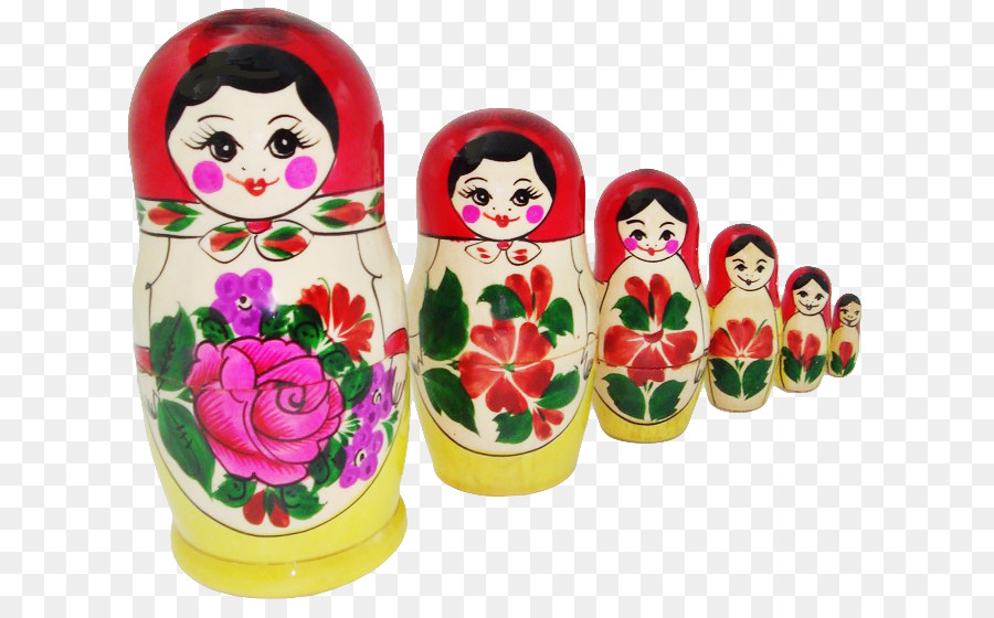 Boneca，Boneca Matryoshka PNG