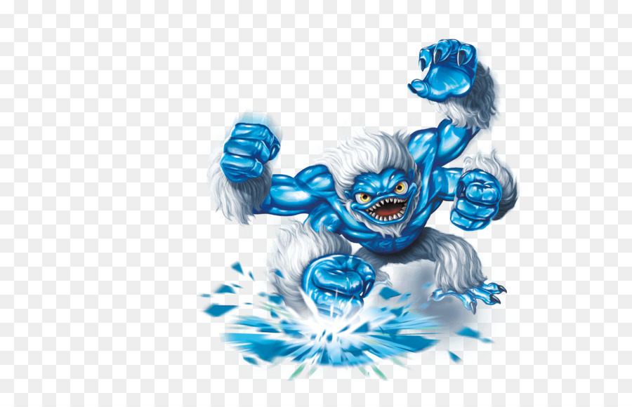 Monstro Azul，Gelo PNG