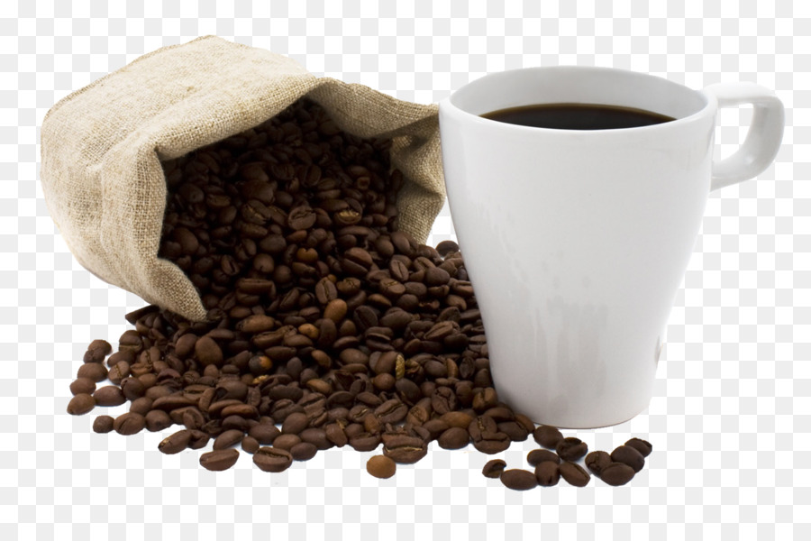 Grãos De Café E Xícara，Bebida PNG