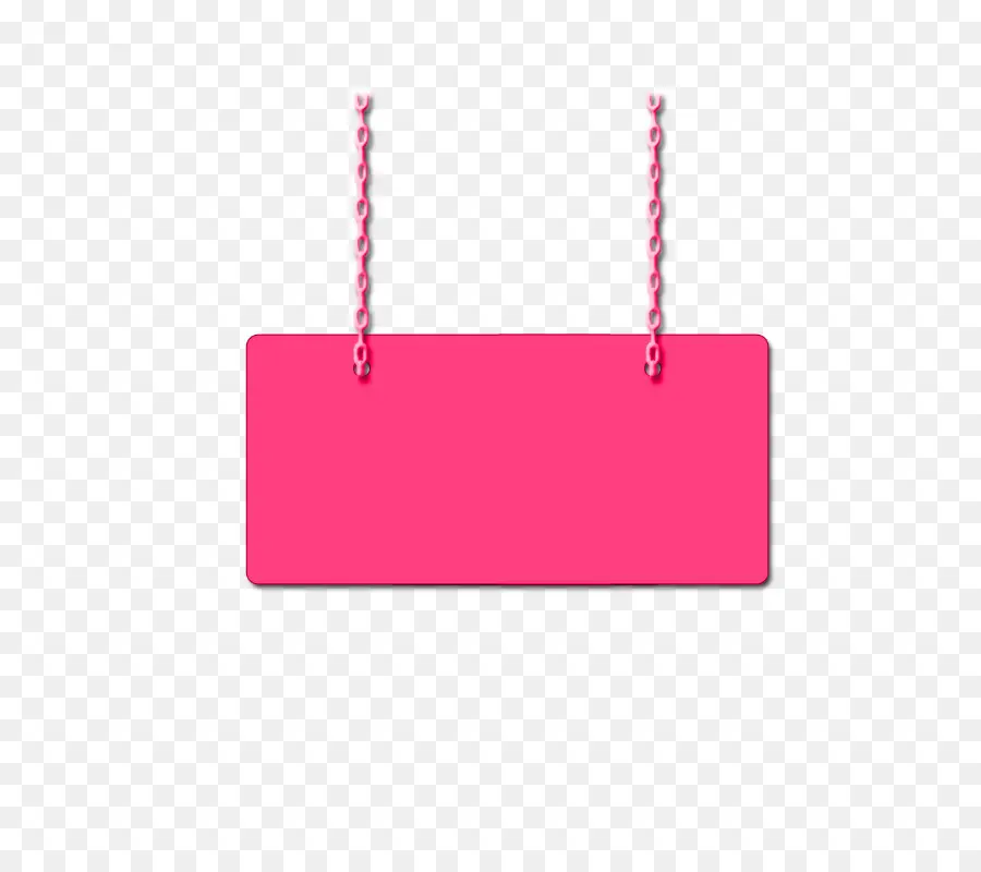 Placa Suspensa Rosa，Quadro PNG