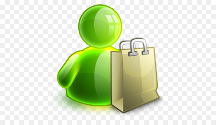 Figura Verde Com Sacola De Compras，Compras PNG