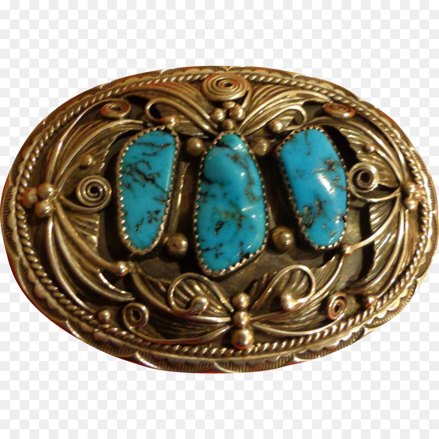 Broche Turquesa，Joia PNG