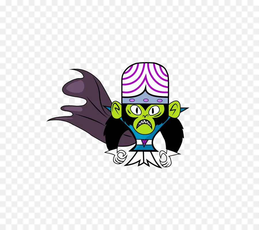 Mojo Jojo，O Professor Utonium PNG