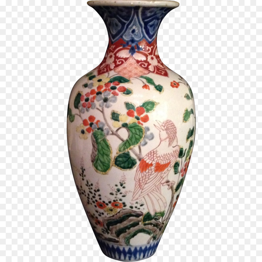 Vaso De Porcelana，Desenho Floral PNG