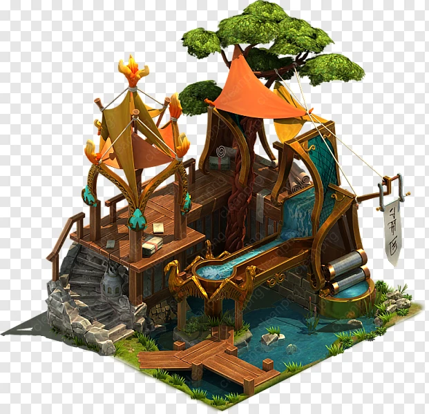 Tribal Wars 2, Elvenar, Produção png transparente grátis