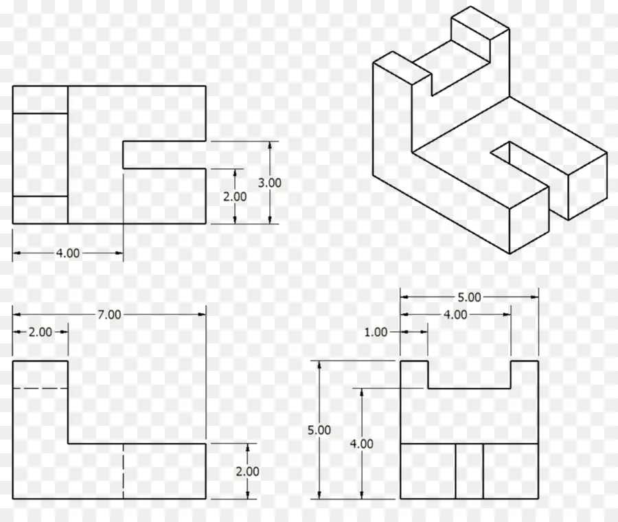 Desenho Técnico，Planta PNG