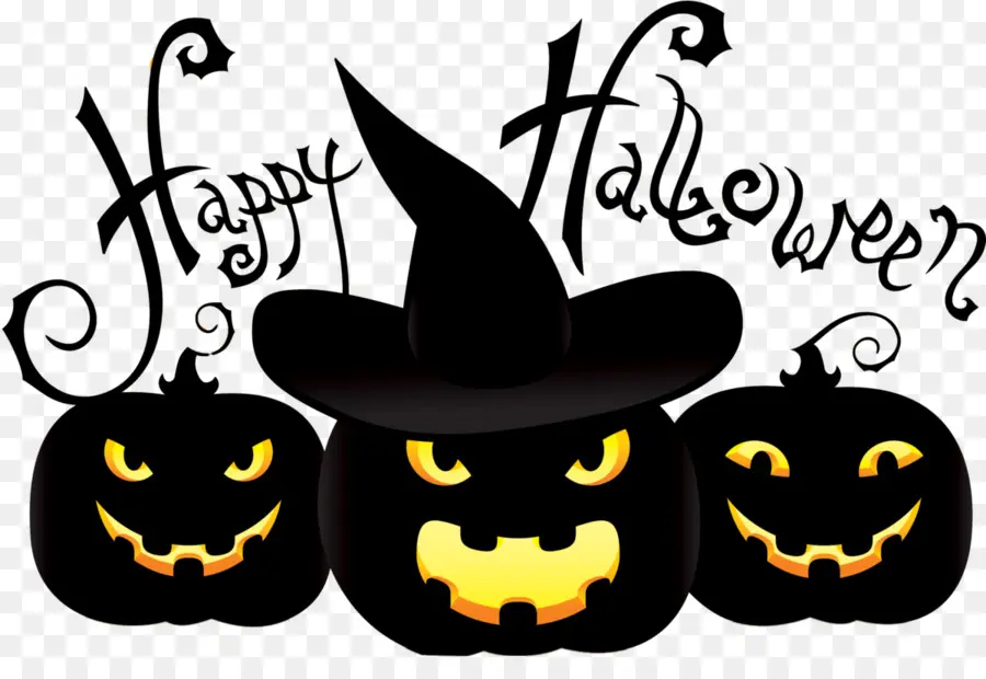 Abóboras De Halloween，Jack O' Lanterna PNG