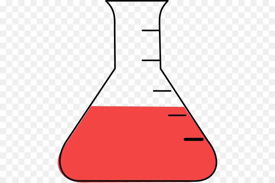 Frasco Erlenmeyer，Química PNG